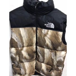 シュプリーム(Supreme)のsupreme north face 13aw ダウンベスト(ダウンベスト)