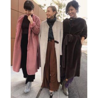 アメリヴィンテージ(Ameri VINTAGE)の【coo様専用】Ameri vintageリバーシブルファーコート(毛皮/ファーコート)