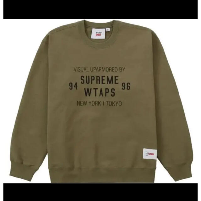 Supreme(シュプリーム)のface様専用Supreme WTAPS Crewneck  Olive xxl メンズのトップス(スウェット)の商品写真