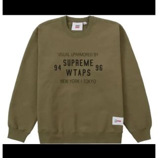 シュプリーム(Supreme)のface様専用Supreme WTAPS Crewneck  Olive xxl(スウェット)