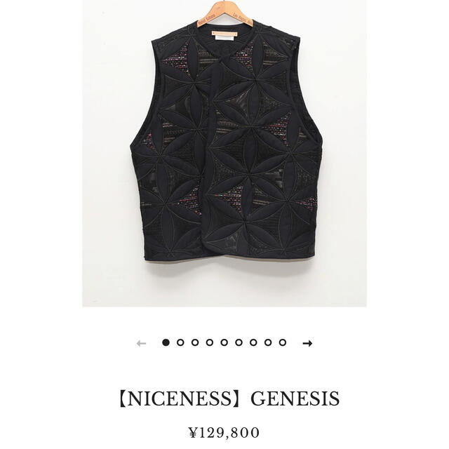 NICENESS GENESIS 21AW Mサイズ ナイスネス