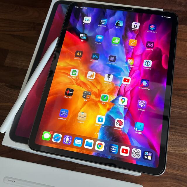 Apple(アップル)の【Apple pencil付】iPad Pro 11インチ WiFi 128GB スマホ/家電/カメラのPC/タブレット(タブレット)の商品写真