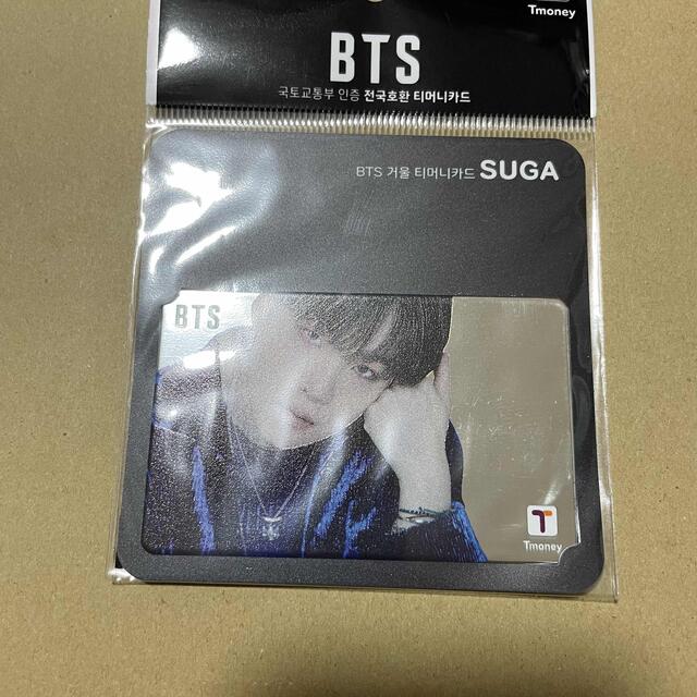 防弾少年団(BTS)(ボウダンショウネンダン)のBTS  交通カード   SUGA エンタメ/ホビーのタレントグッズ(アイドルグッズ)の商品写真