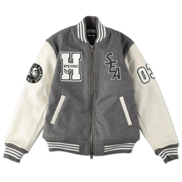 HYSTERIC GLAMOUR WIND AND SEA スタジャン グレー Fd27qfy4gY - iuu