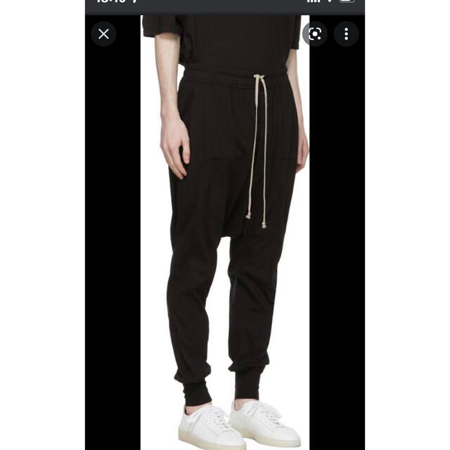 サルエルパンツRICK OWENS DRKSHDW PRISONER SWEAT PANTS