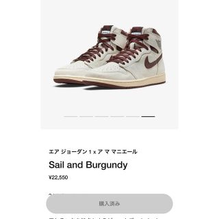 NIKE AIR JORDAN 1 RETRO HIGH OG SAIL 24(スニーカー)