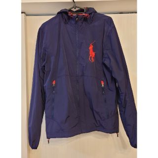 ポロラルフローレン(POLO RALPH LAUREN)のRALPH LAUREN　ブルゾン　NAVY　ビッグポニー　ゴルフ(ナイロンジャケット)