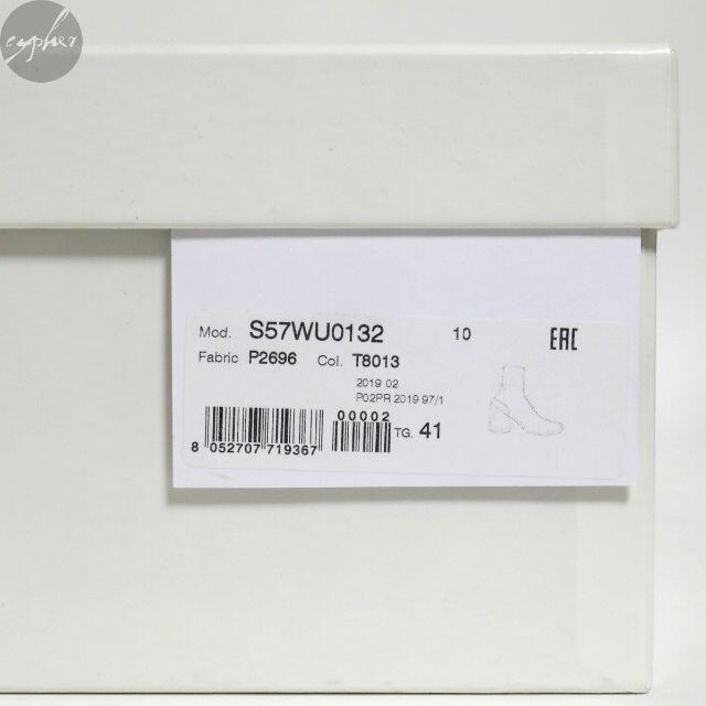 Maison Martin Margiela(マルタンマルジェラ)の41 26cm 新品 19AW メゾンマルジェラ レザー 足袋 ブーツ 黒 タビ メンズの靴/シューズ(ブーツ)の商品写真