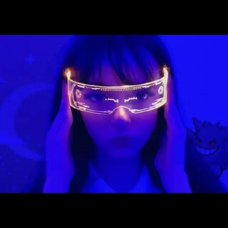 ledゴーグル  コスプレ アニメ サイバーパンク 眼鏡 めがね メガネ cyb(小道具)