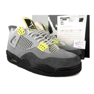 ナイキ(NIKE)のナイキNIKE■AIR JORDAN4 LE NEONジョーダンネオンスニーカー(スニーカー)