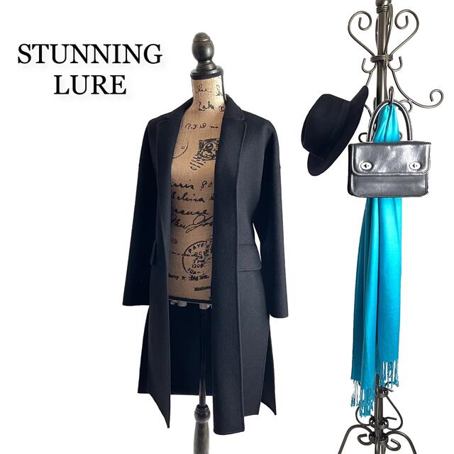 STUNNING LURE スタニングルアー チェスターコート ブラック 【即納