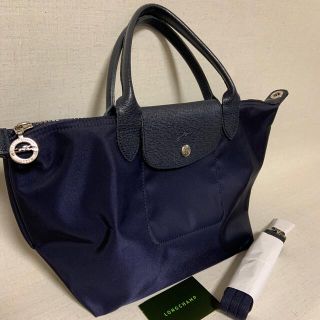 ロンシャン(LONGCHAMP)のロンシャン　プリアージュネオS  2wayバック　ネイビー(ショルダーバッグ)