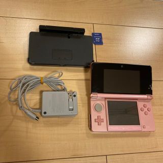 ニンテンドー3DS(ニンテンドー3DS)のニンテンドー3DSピンク(携帯用ゲーム機本体)