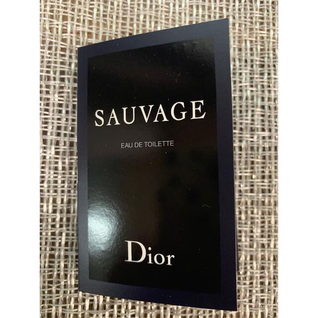 Dior(ディオール)のDior SAUVAGE 試供品 コスメ/美容の香水(ユニセックス)の商品写真