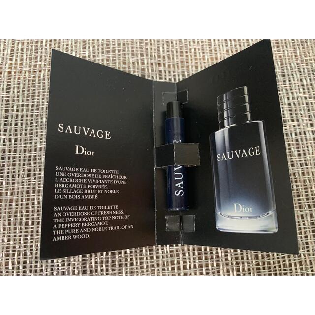Dior(ディオール)のDior SAUVAGE 試供品 コスメ/美容の香水(ユニセックス)の商品写真