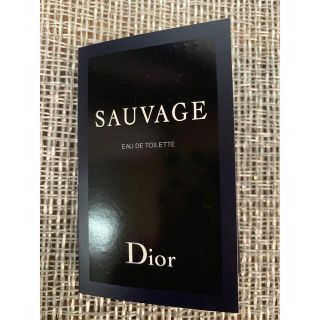 ディオール(Dior)のDior SAUVAGE 試供品(ユニセックス)