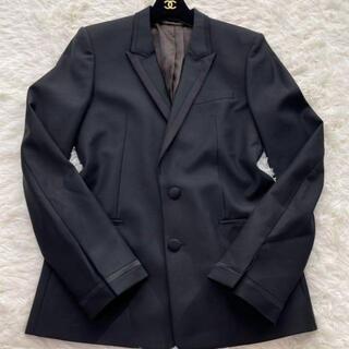 【極美品】バレンシアガ タキシード モヘア混 シルクラペル テーラードジャケット