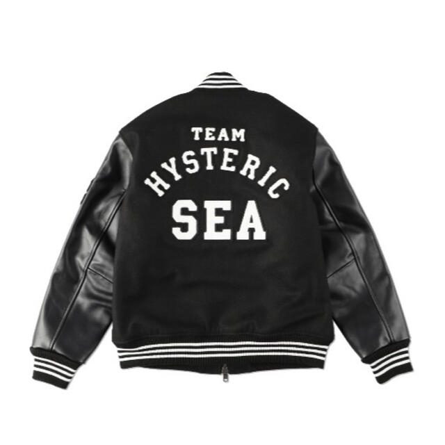 格安SALEスタート！
 Hysteric M スタジャン Sea HYSTERIC (WIND GLAMOUR And WIND AND SEA WIND スタジャン Jacket ジャケット/アウター 1