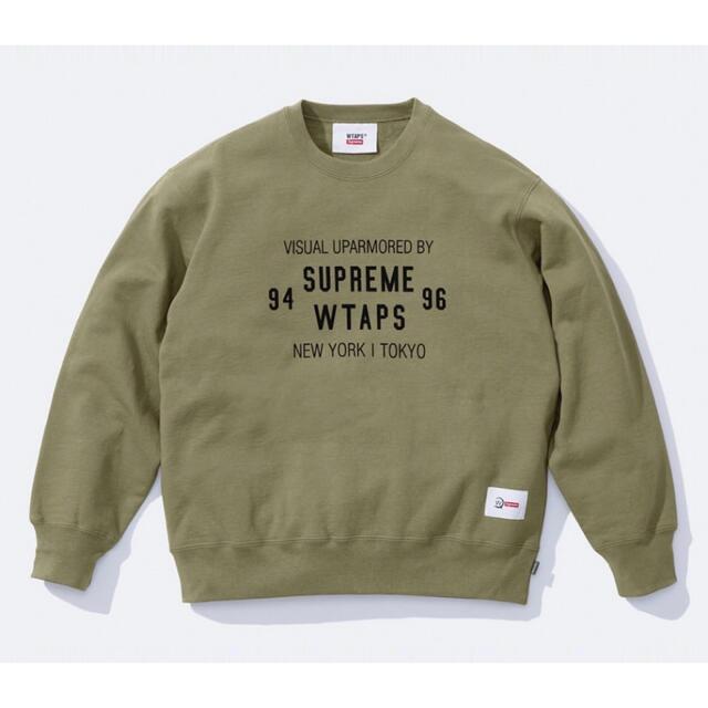 Supreme / WTAPS Crewneck Olive Drab