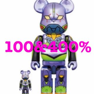 メディコムトイ(MEDICOM TOY)のBE@RBRICK エヴァンゲリオン初号機 CHROME Ver.(その他)