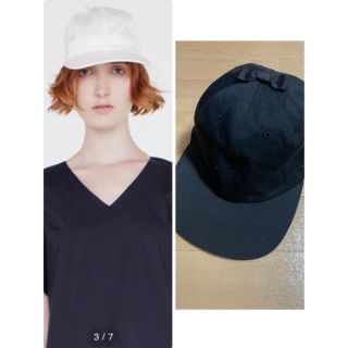 ミュベールワーク(MUVEIL WORK)のMUVEIL ミュベイル　リボン付きキャップ　帽子　(キャップ)