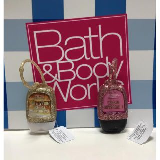 バスアンドボディーワークス(Bath & Body Works)の新品　Bath & Body Works  ハンドジェル カバー　2個セット(チャーム)