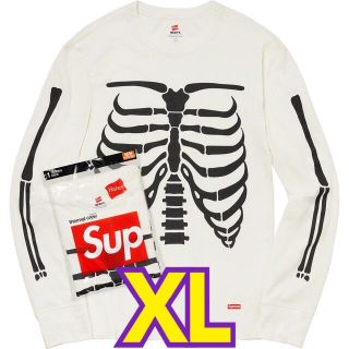 シュプリーム(Supreme)のSupreme Hanes Bones Thermal Crew (Tシャツ/カットソー(七分/長袖))