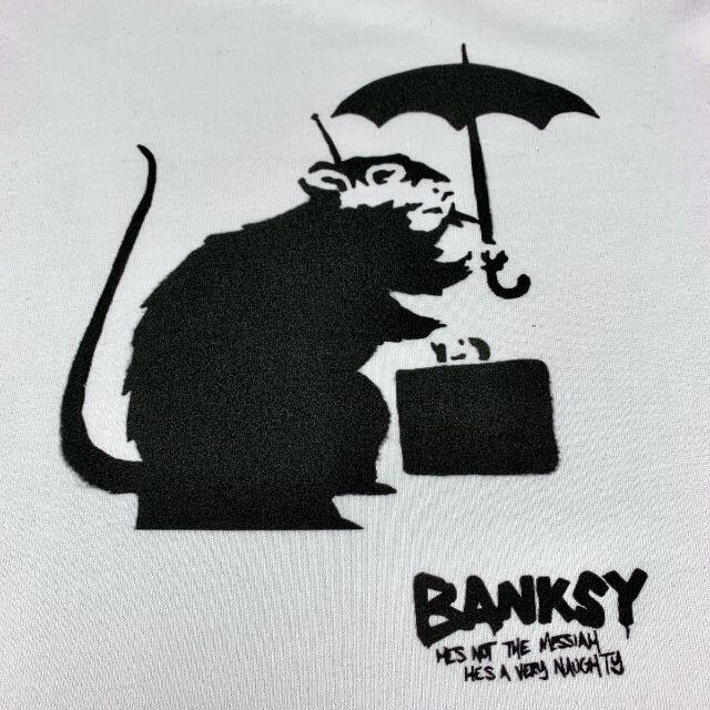 【プリント パーカー】新品 BANKSY スケーター ストリート ファッション 6