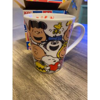 スヌーピー(SNOOPY)のケンタッキースヌーピートールマグ　白　レア(ぬいぐるみ)