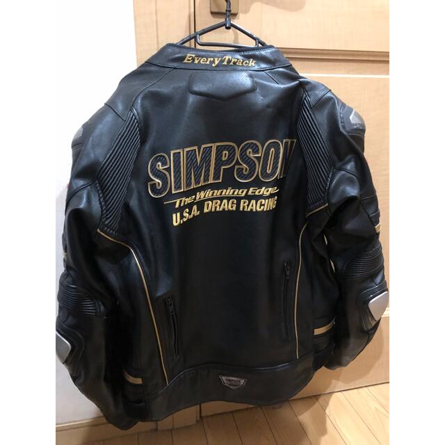SIMPSON SIMPSONレザージャケットの通販 by なんでも屋｜シンプソンならラクマ - 新作在庫