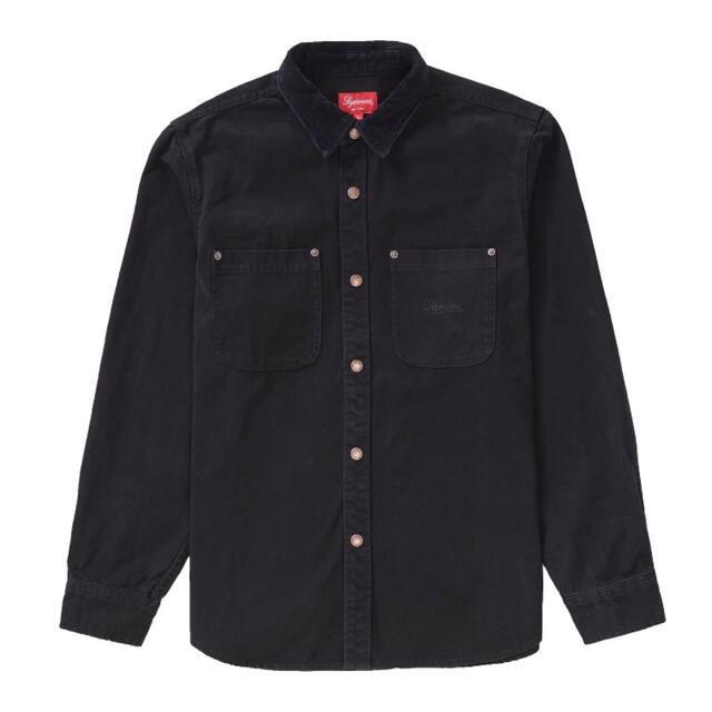 希少カラー【M】Supreme Script Canvas Snap Shirt | www.trevires.be