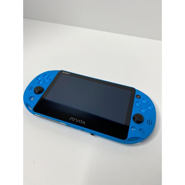 SONY psvita 本体 PCH-2000 ZA23 アクアブルー