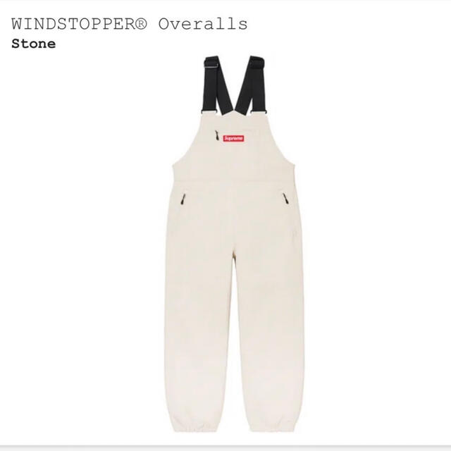 supreme overall WINDSTOPPER オーバーオール S