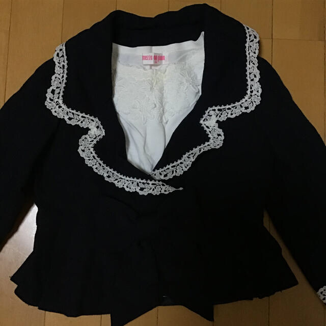 mezzo piano(メゾピアノ)のMEZZO PIANO 入学式　女の子　スーツ　120cm キッズ/ベビー/マタニティのキッズ服女の子用(90cm~)(ドレス/フォーマル)の商品写真