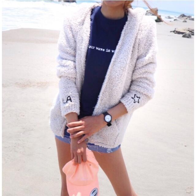 Ron Herman - ふわもこコーデ♡LUSSO SURF 刺繍ボアパーカー Ron Herman - ふわもこコーデ♡LUSSO SURF 刺繍ボアパーカー