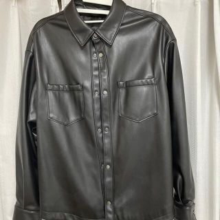 ザラ(ZARA)のレザーシャツ(レザージャケット)