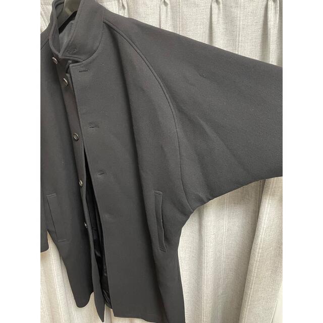 COMOLI(コモリ)のsoumo over coat サイズ02 ブラック メンズのジャケット/アウター(ステンカラーコート)の商品写真