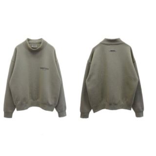 エッセンシャル(Essential)のESSENTIALS  FEAR OF GOD トレーナー　オリーブ(パーカー)