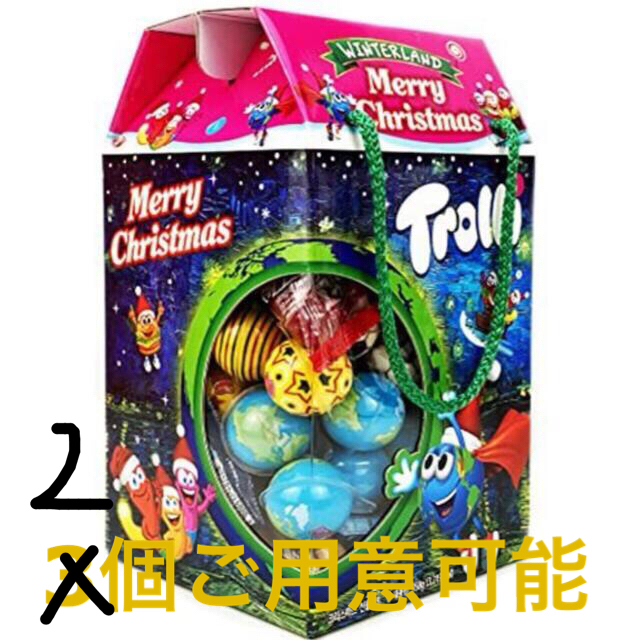 菓子/デザートTrolli トローリ　クリスマス　プレゼント　地球グミ