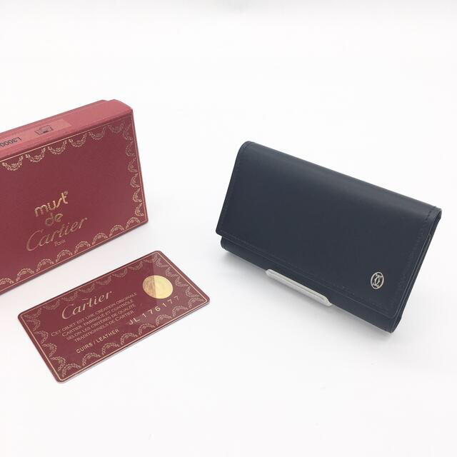 最大77%オフ! Cartier サントス 6連 レザーキーケース tdh