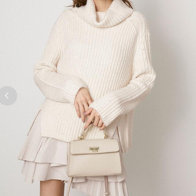 SNIDEL フリルコンビニットワンピース SNIDEL フリルコンビニットワンピース