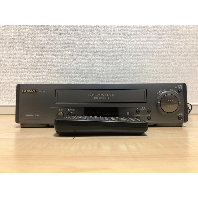 SHARP VC-H102 VHS ビデオデッキ 簡易クリーニング・通常動作確認