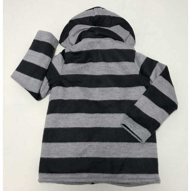 BeBe(ベベ)のBeBe ストライプジャケット　140 キッズ/ベビー/マタニティのキッズ服男の子用(90cm~)(ジャケット/上着)の商品写真