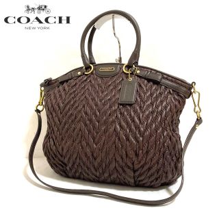 コーチ(COACH)の【正規品】超美品✨COACH コーチ　2wayバッグ(ショルダーバッグ)