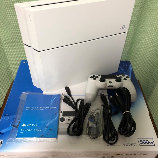 PS4 グレイシャー・ホワイト 500GB CUH-1200