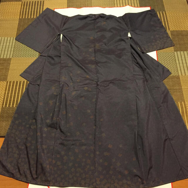 大島紬　訪問着×袋帯のセット レディースの水着/浴衣(着物)の商品写真