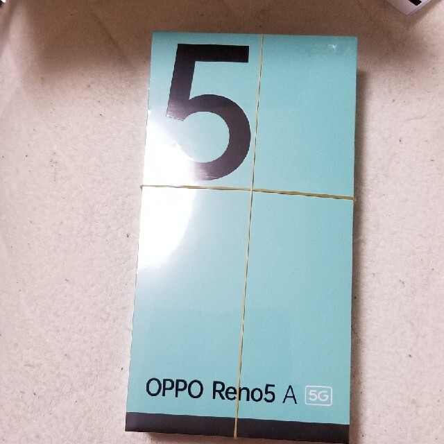 OPPO Reno5 A A101OP シルバーブラック　新品未開封有Bluetooth対応