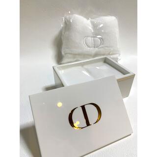 Christian Dior - diorバニティポーチ&コットンケース&タオルのセット