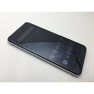 シャープ(SHARP)のSIMフリー美品au AQUOS R2 SHV42 ブラック280(スマートフォン本体)