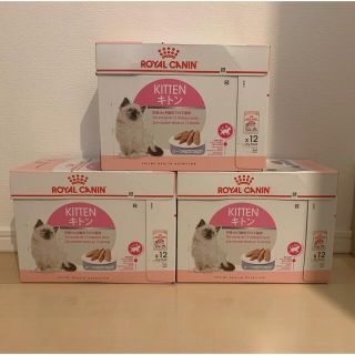 ロイヤルカナン(ROYAL CANIN)の【子猫用】ロイヤルカナン　キトンローフ　85g×36袋(ペットフード)